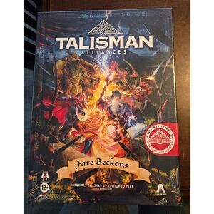 Avalon Hill Talisman Alliances Fate Beckons 5th Edition Expansion Board Game